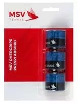 Viršutinės koto apvijos MSV Prespi Absorb Overgrip 3P - dark blue - Mėlyna