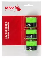 Viršutinės koto apvijos MSV Prespi Absorb Overgrip 3P - green - Žalia