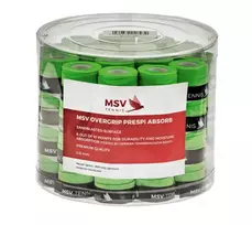 Viršutinės koto apvijos MSV Prespi Absorb Overgrip 60P - green - Žalia