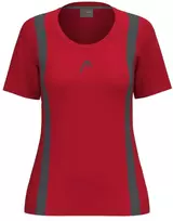 Marškinėliai moterims  - Raudona (XL)