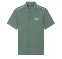 Polo marškinėliai vyrams  - Žalia (L)