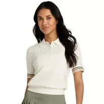 Polo marškinėliai moterims  - Smėlio (XS)