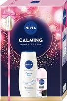 Kūno prausiklis, rinkinys Nivea Calming, 300 ml, 2 vnt.