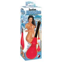Analinis dušas You2Toys su 2 antgaliais, 220 ml, raudonas