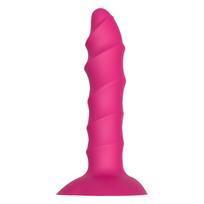 Analinis kaištis Dreamtoys Essentials su siurbtuku, silikoninis, 17 cm, rožinis
