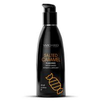 Wicked vandens pagrindo lubrikantas su sūrios karamelės kvapu ir skoniu 60 ml