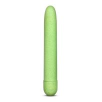 Vibratorius Gaia Eco, klasikinis, žalias, 17,7 cm, 2 AA baterijoms