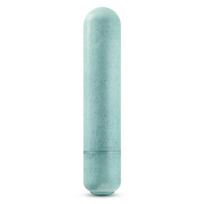 Vibratorius-kulka Blush Gaia Eco Bullet, mėlynas, 8,8 cm, atsparus vandeniui