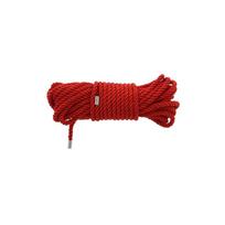 BDSM virvė Dreamtoys Blaze Deluxe, 10 m, raudona, nailoninė