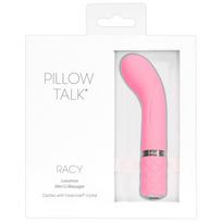 G-punkto vibratoriaus Pillow Talk Racy rožinis modelis