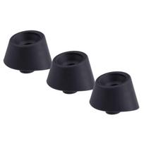 Keičiami antgaliai Womanizer M, juodi, 3 vnt. InsideOut, DUO ir DUO 2