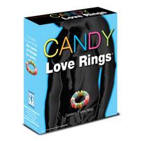 Konfekčių erekcijos žiedai 3 vnt Candy love rings