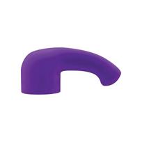 Masažuoklio antgalis G taško stimuliacijai Bodywand, silikoninis, violetinis, 17 cm