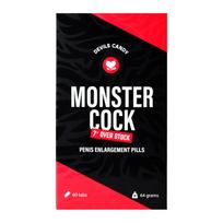 Varpos didinimo tabletės Morningstar Devils Candy Monster Cock, 60 tablečių