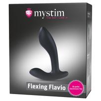 Analinis kaištis elektrostimuliacijai Mystim Flexing Flavio, lankstus, silikoninis, 11,2 cm