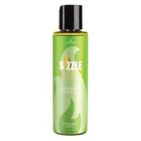 Masažo gelis Sensuva Sizzle Lips 125 ml, šildantis, karamelizuoto obuolio aromato ir skonio