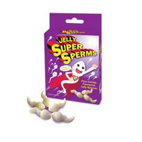 PINA COLADA SKONIO KONFETĖS - JELLY SUPER SPERMS