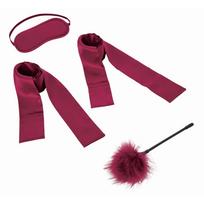 BDSM rinkinys Sportsheets Sex & Mischief Enchanted, pradedantiesiems, 2 satininės 122 cm juostos