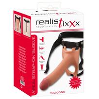 Strap-on dildo su ertme ir kelnaitėmis Realistixxx