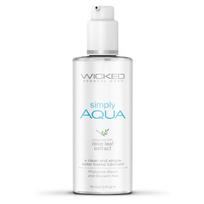 Lubrikantas Wicked Simply Aqua, vandens pagrindo, 70 ml, veganiškas
