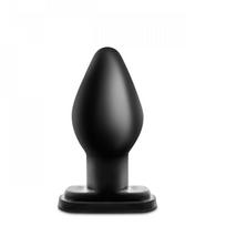 Analinis kaištis Blush Anal Adventures XL, juodas, lankstus PVC