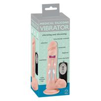 Vibratorius iš medicininio silikono 21 cm