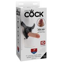 King Cock strap-on dirželis su 15 cm dildo S-L