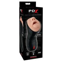 Masturbatorius su burnos anga PDX Elite deep thorat
