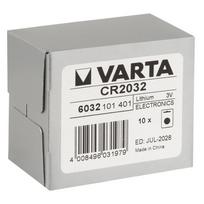 Baterijos CR2032 10x1 Varta