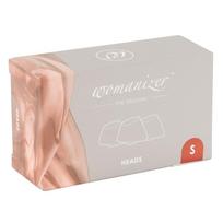 Keičiamie antgaliai S dydžio raudoni 3 vnt Womanizer Duo