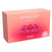 Pakeitimo antgaliai M dydis rožiniai 3 vnt Womanizer