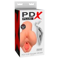Reališkas masturbatorius su dviem angomis Pick Your Pleasure PDX Plus