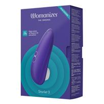 Womanizer Starlet 3 tamsiai violetinis klitorio oro pulsatorius