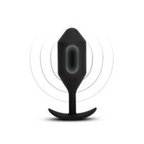 B-vibe Snug Plug 5 XXL vibruojantis analinis kaištis