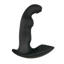 Prostatos masažuoklis su vibracija Dynamic Duke Ribbed