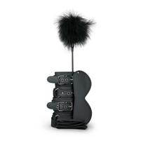 BDSM rinkinys Easytoys Fetish pradedantiesiems, 6 dalių, juodas