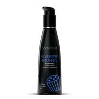 WICKED AQUA 120 ml vandens pagrindo lubrikantas su mėlynių keksiuko kvapu