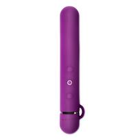 Le Wand Baton USB įkraunamas raudonas spalvos vibratorius