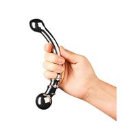 Dvipusis išlenktas formos metalinis dildo LE WAND BOW