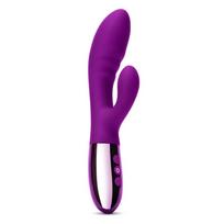 Vibratorius triušiukas le WAND Blend, įkraunamas, violetinis, silikonas
