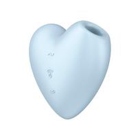 Satisfyer Cutie Heart mėlynas klitorio oro stimuliatorius