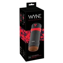 Vibruojantis masturbatorius WYNE su siurbimo funkcija