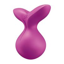 Uždedamas vibracijos SATISFYER VIVA LA VULVA 3 violetinė