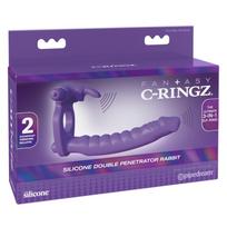 Erekcijos žiedas 3in1 Fantasy C-Ringz