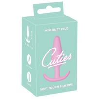 Silikoninis analinis kaištis Cuties Plugs rožinis