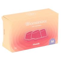 Pakeitimo antgaliai M dydis violetiniai 3 vnt Womanizer
