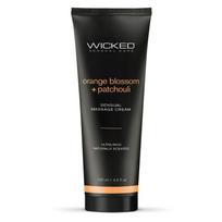 Wicked drėkinamasis masažo kremas su apelsinų žiedų ir pačiulijų kvapu 120 ml