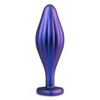 Analinis kaištis ANAL ADVENTURES MATRIX WAVY BLING SAPPHIRE