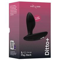 We-Vibe Ditto+ vibracinis analinis kaištis juodas S-L