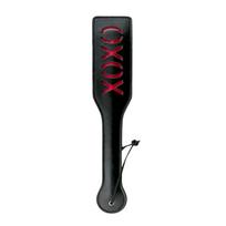 BDSM plakimo mentelė Easytoys Fetish XOXO, juoda, 32,5 cm